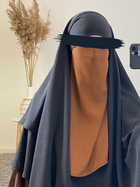 Half-Niqab - Soie de Médine