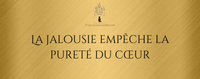 La jalousie empêche la pureté du cœur