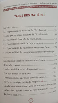 Le Responsabilité Sociale et Humaine du Musulman