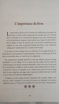 Charh Kitab At Tawhid - Le commentaire du Livre de l'Unicité