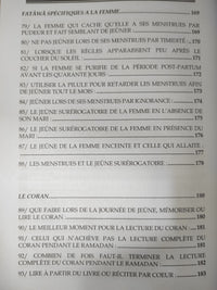 Les Piliers de l'Islam - Questions liées au Jeûne et au Ramadan