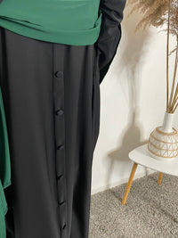 Abaya Noir Femme - Collection « Kenza »